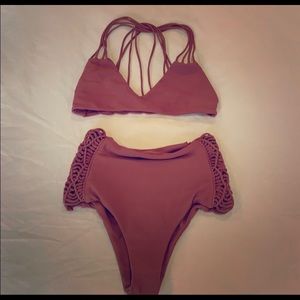 NWOT two piece Mikoh Swimwear bikini sz M